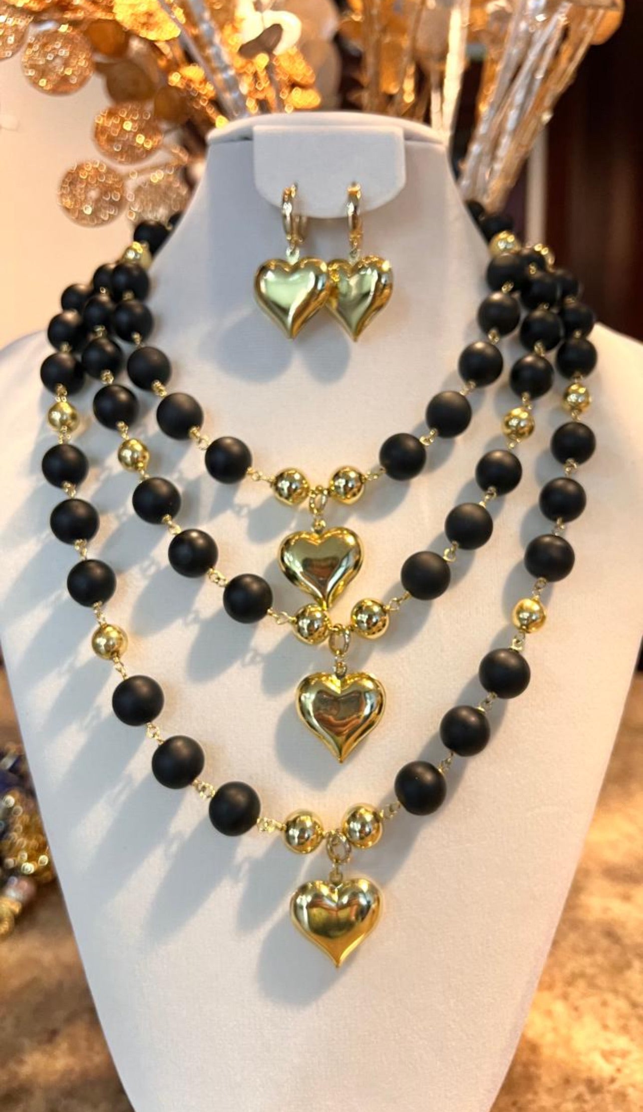 Juego Collar & Aretes Blair