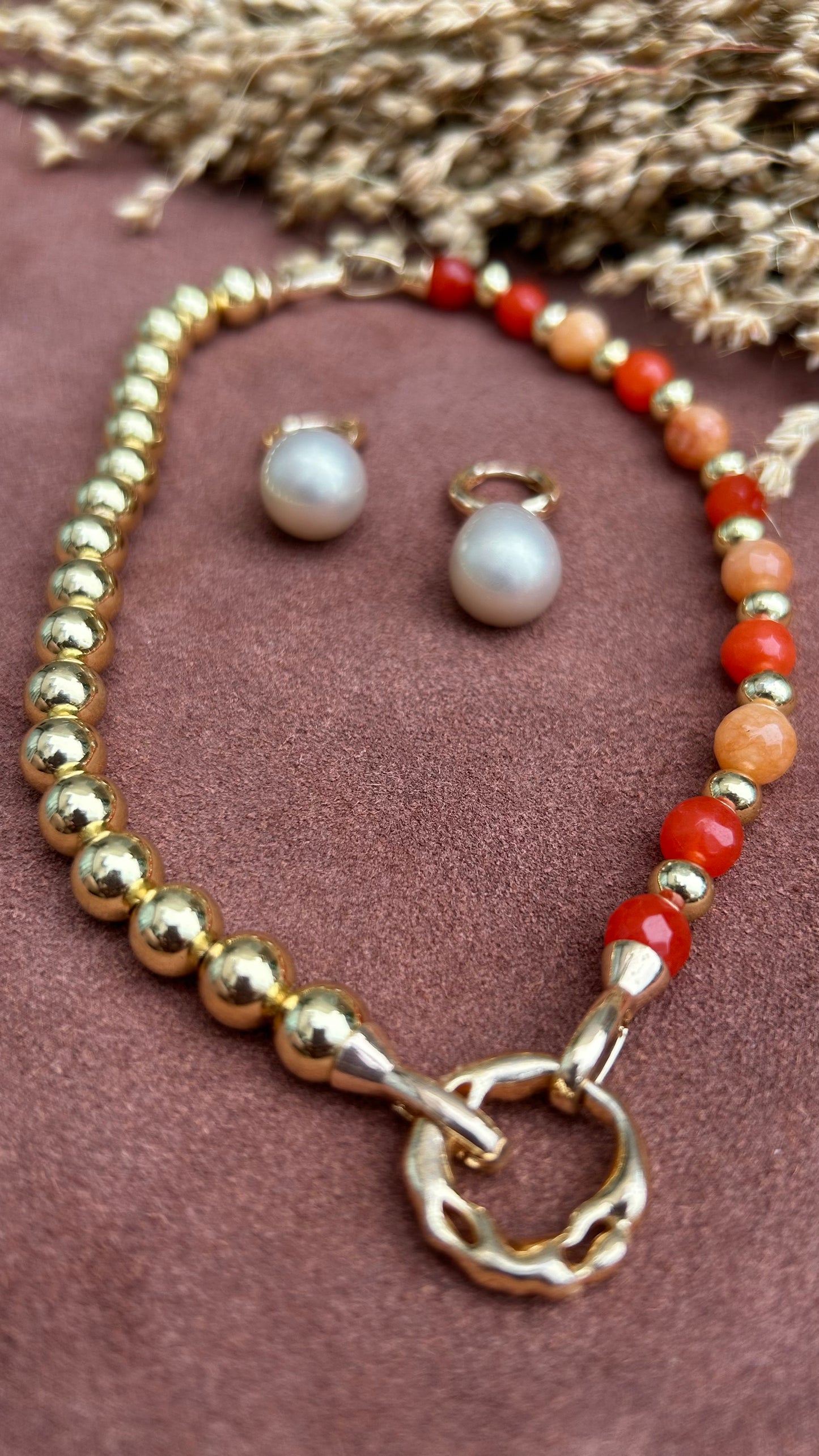 Choker & Pulsera Dorothea Coco (doble uso)