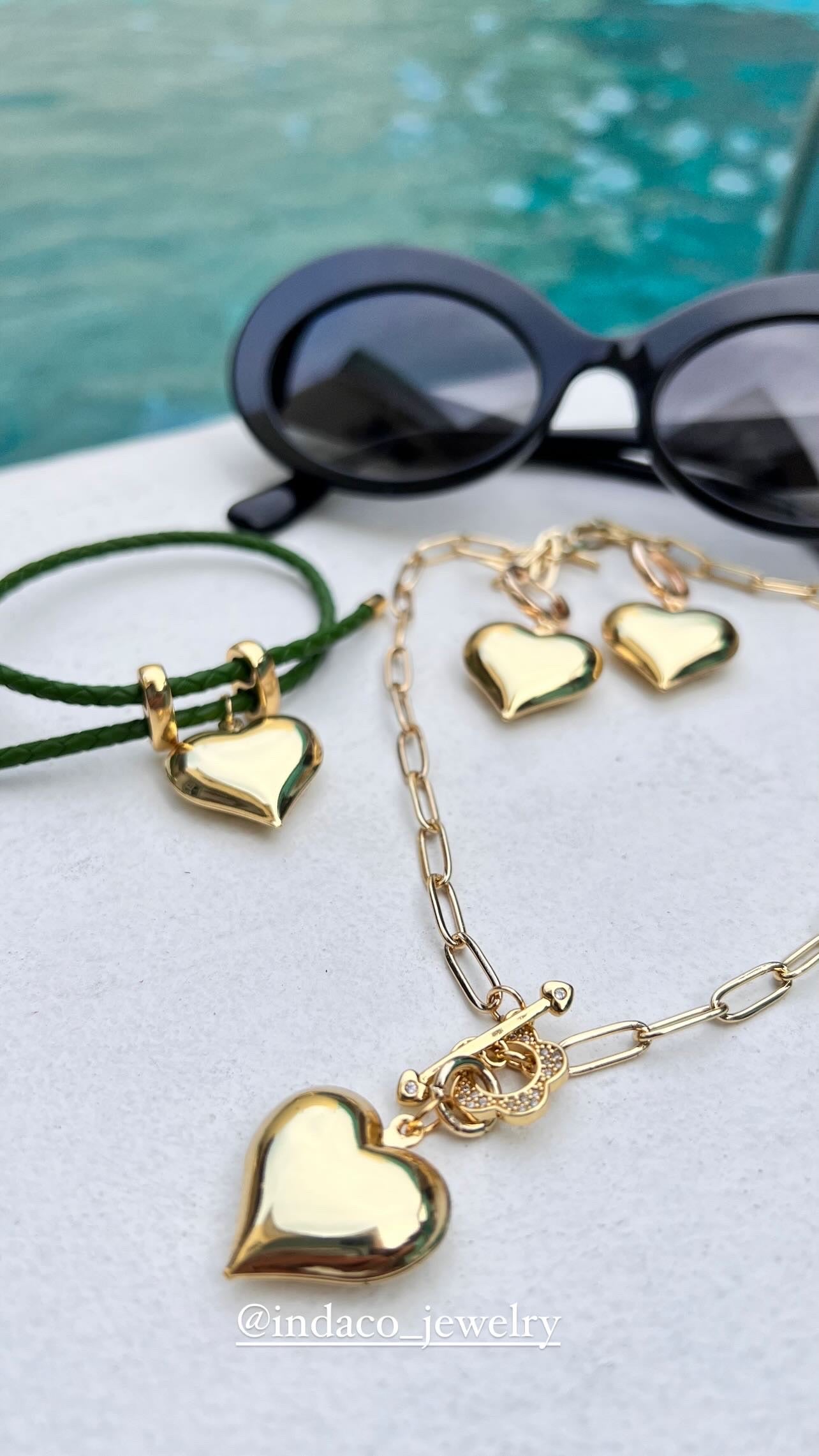 Pulsera Gold Heart