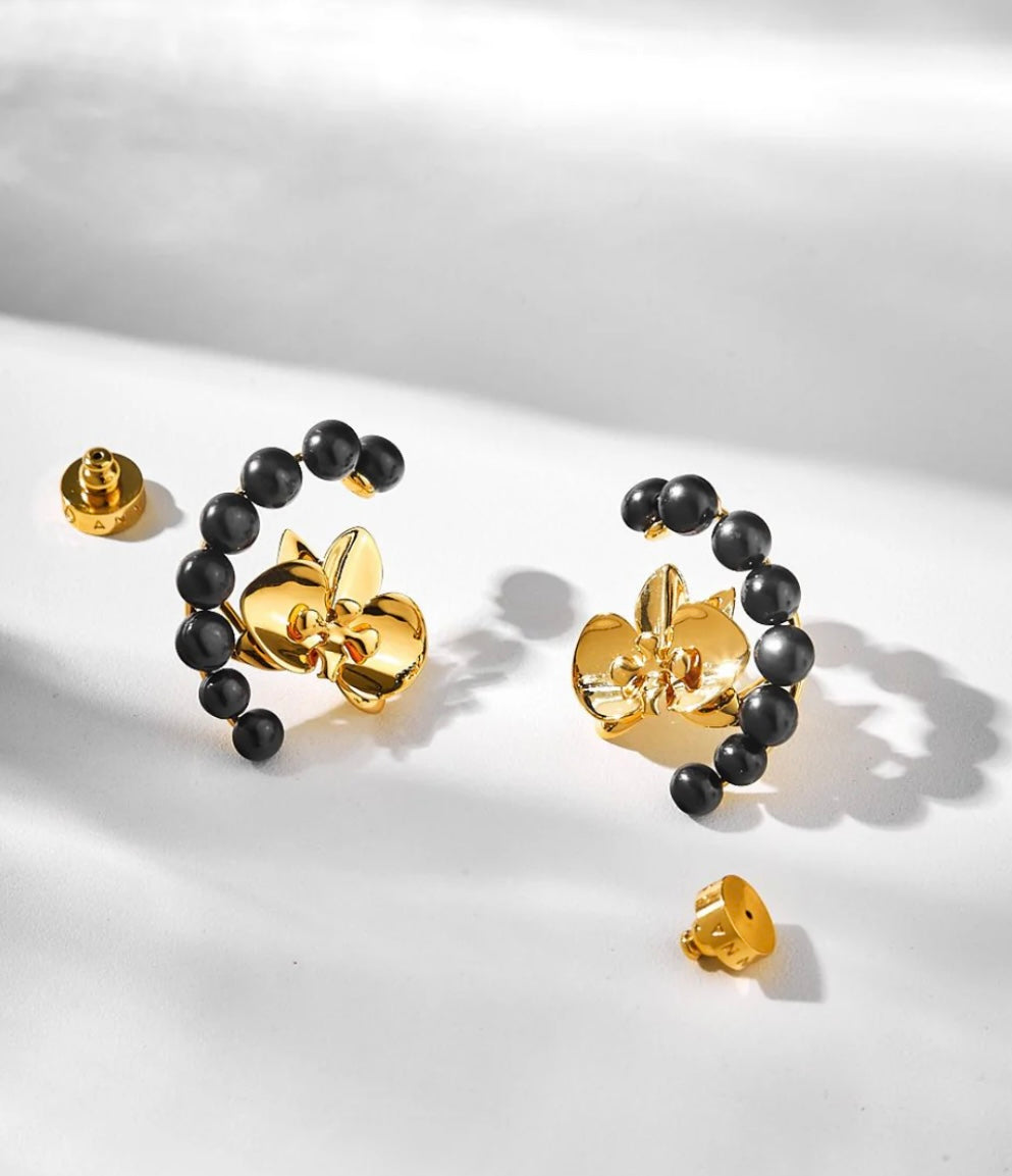 Orquídea Mabe Earring
