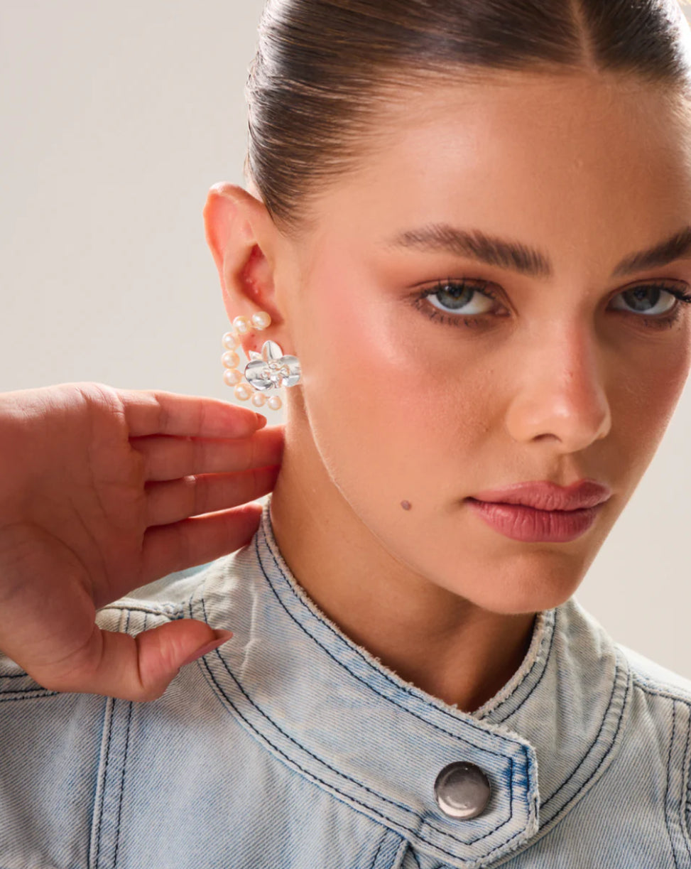 Orquídea Mabe Earring