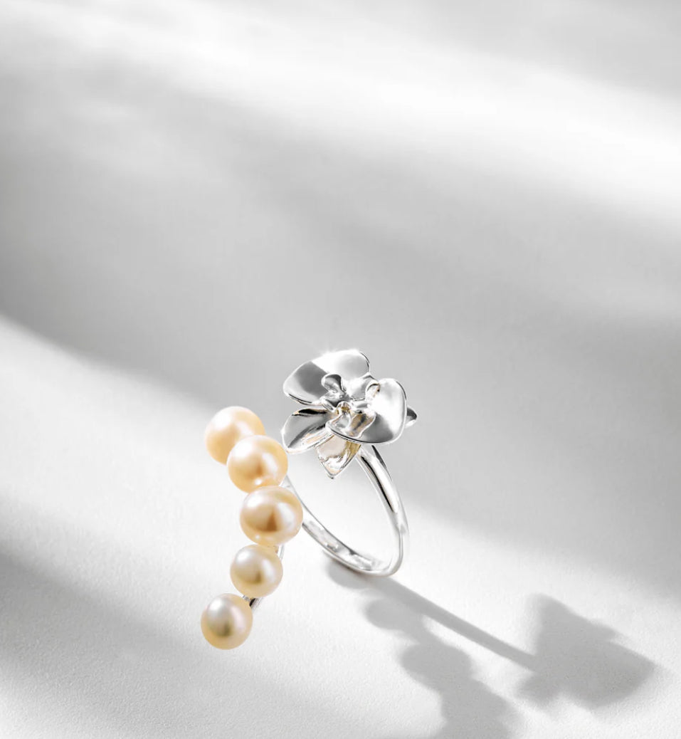 Orquídea Mabe Ring