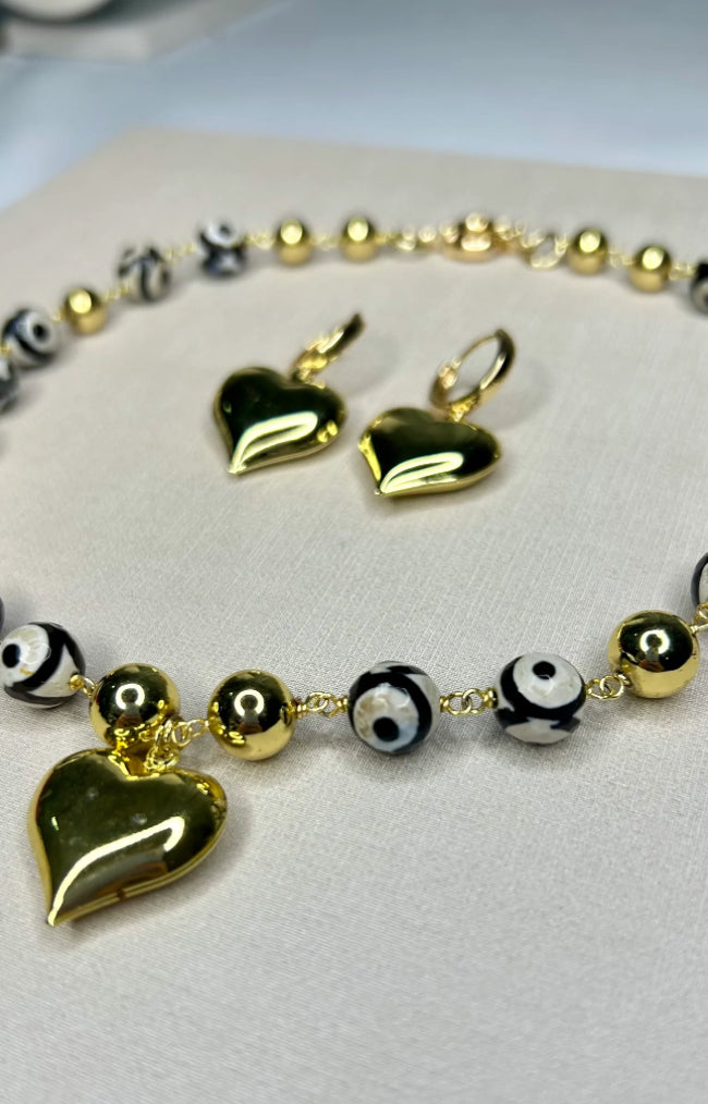 Collar Heart Cobra