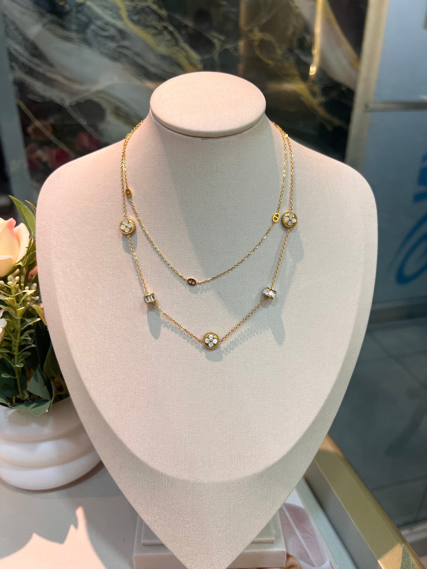 Cadena estilo Van Cleef