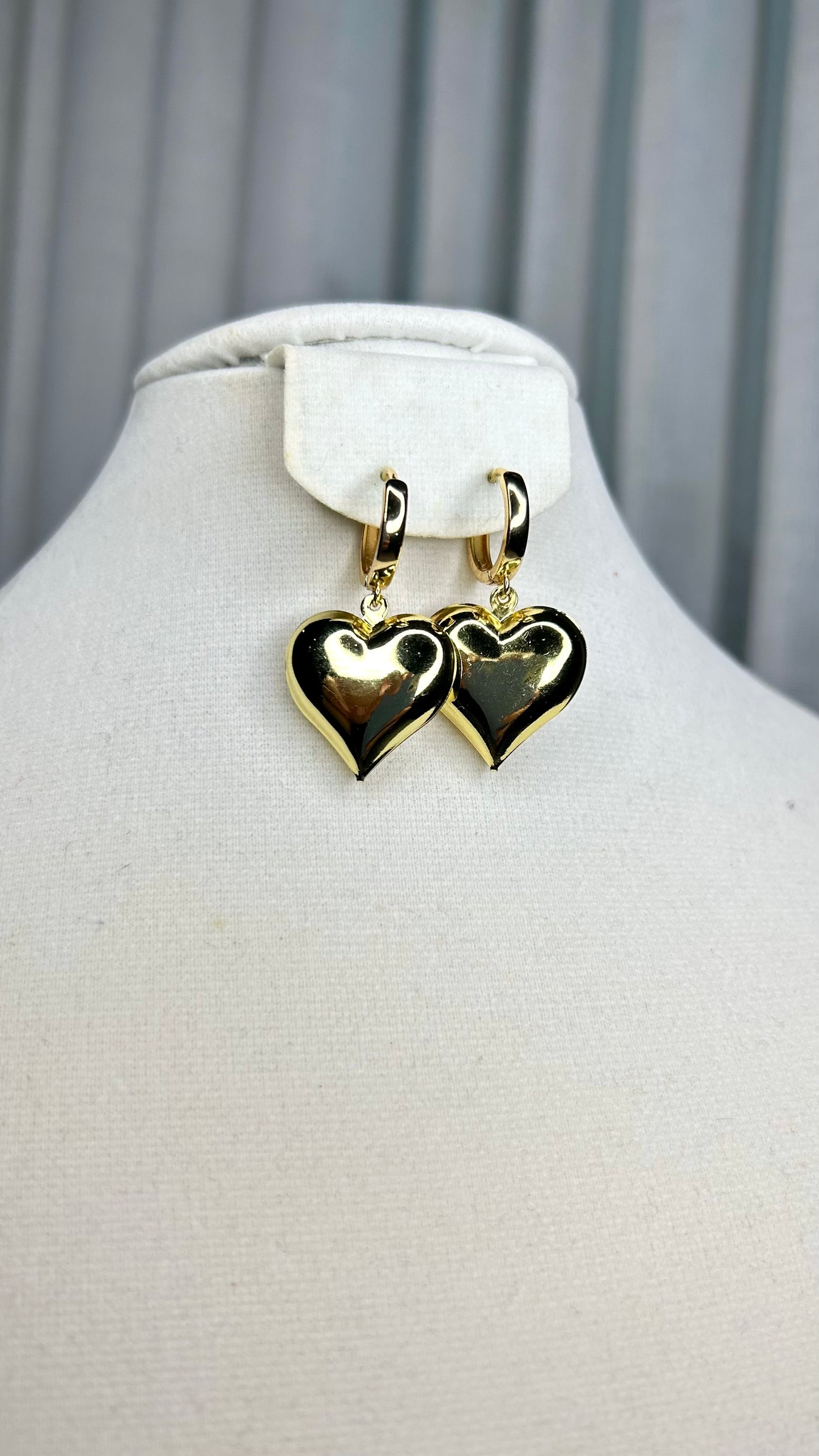 Juego Collar & Aretes Heart Cobra