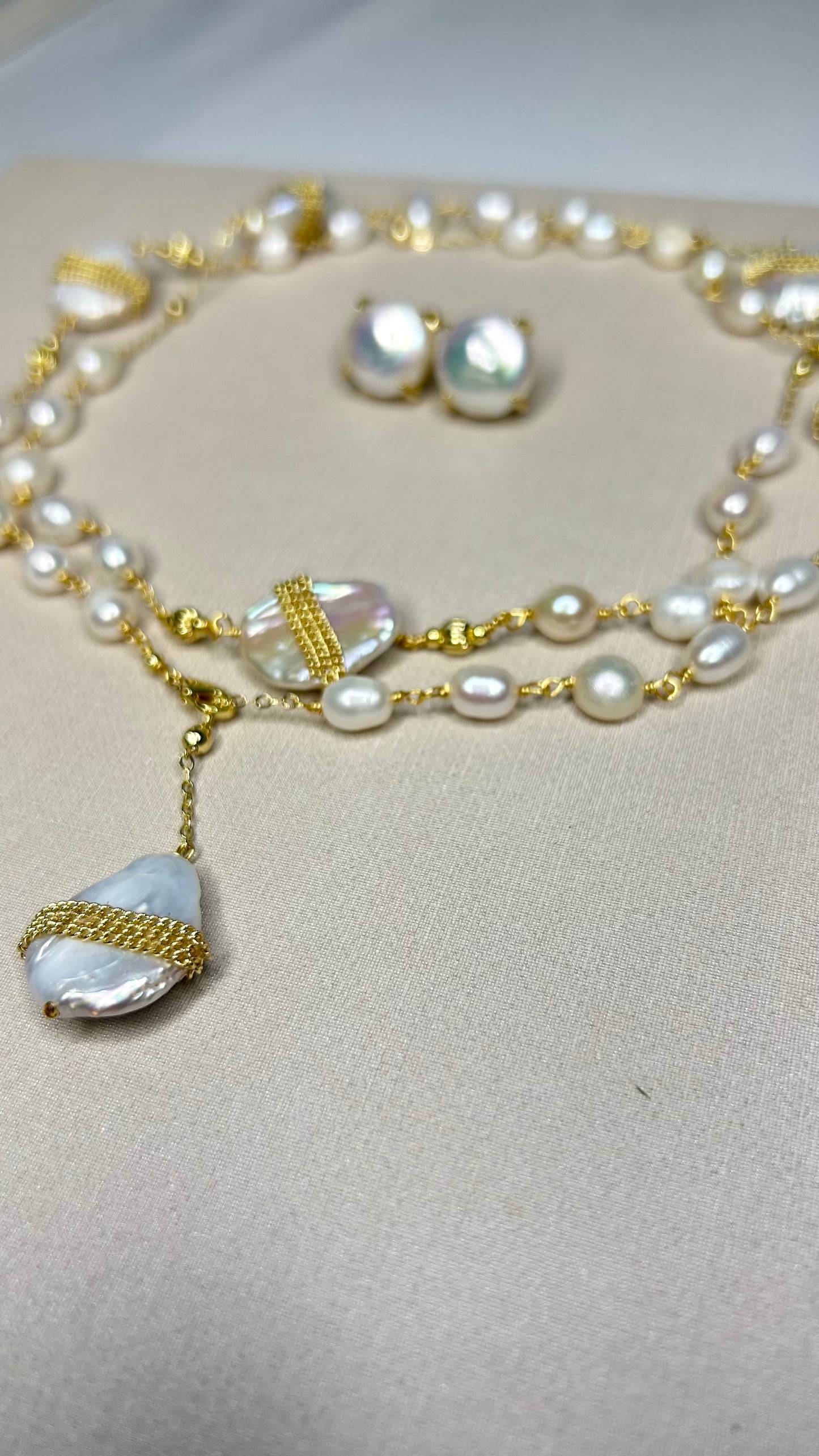 Juego de Collar & Aretes Zoey