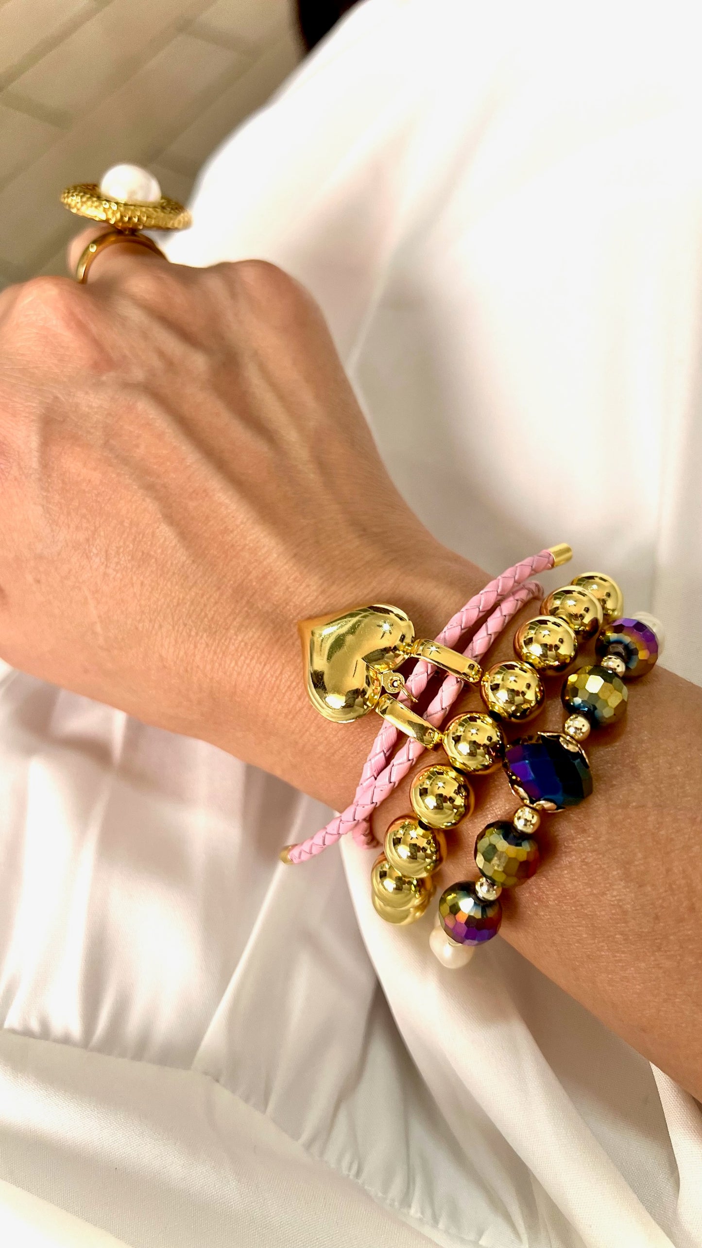 Pulsera Gold Heart