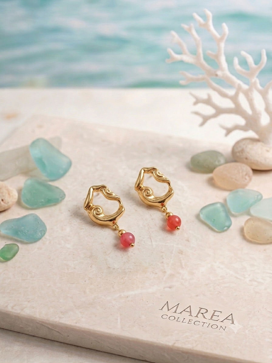 Aretes Coral