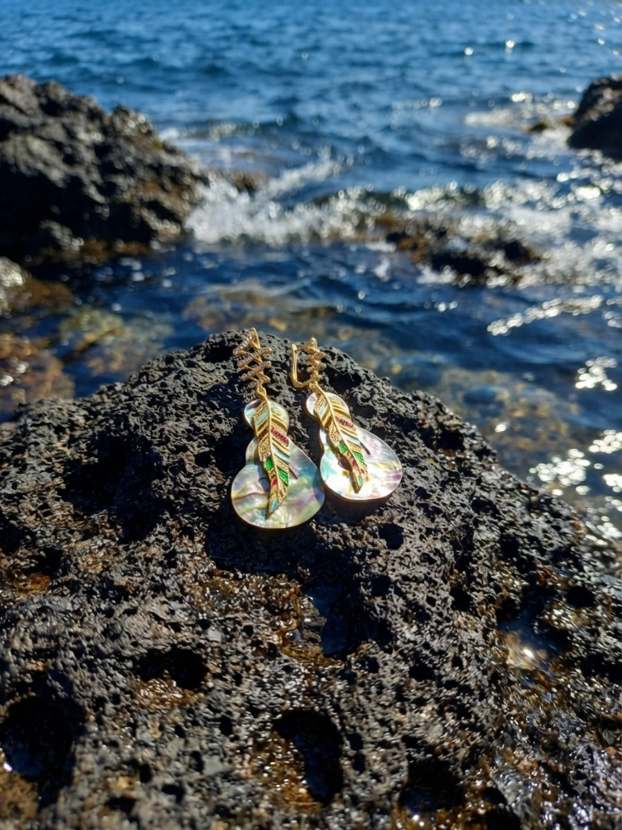 Aretes Nacar