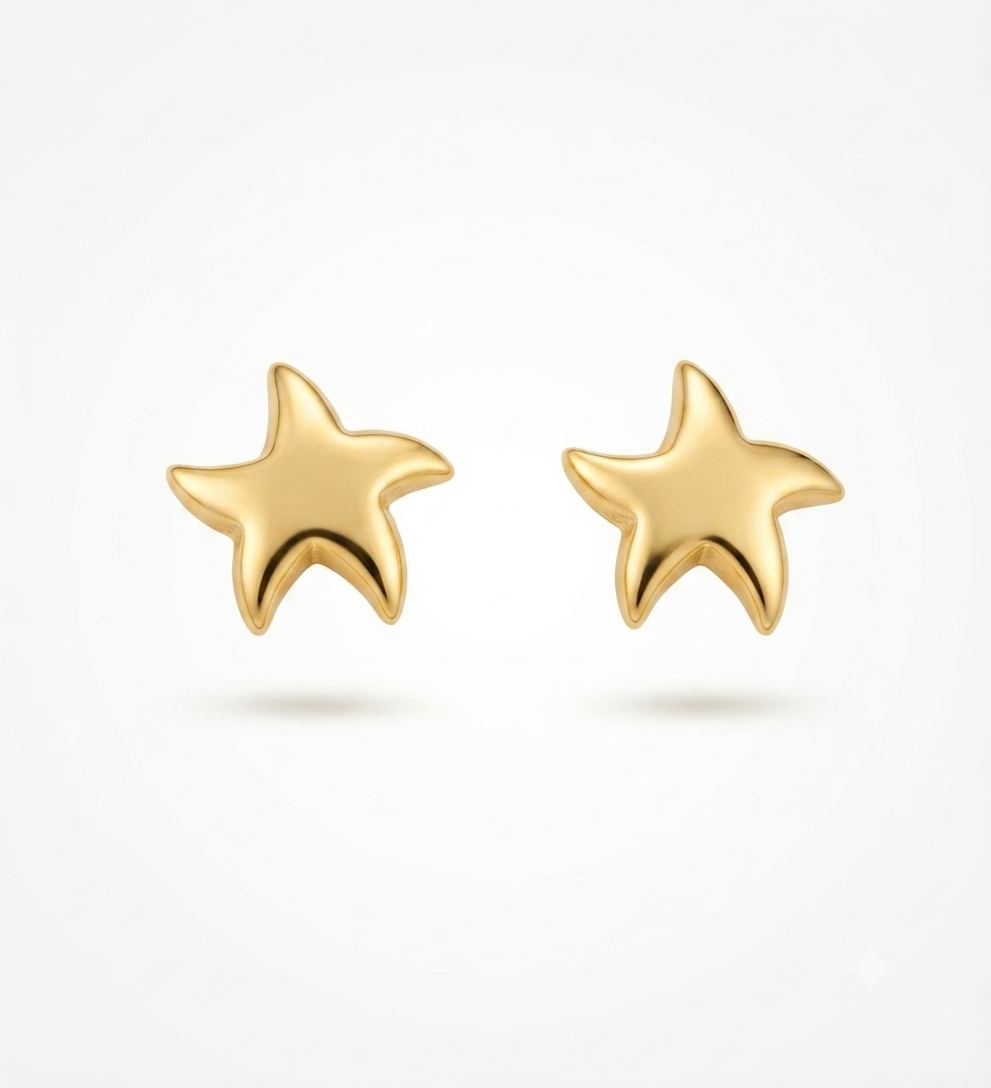 Aretes Estrella de mar
