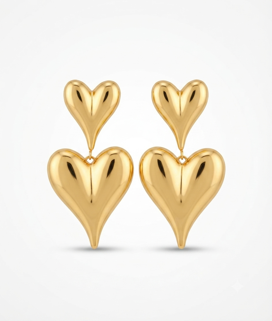 Aretes Heart