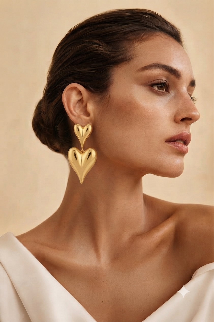 Aretes Heart