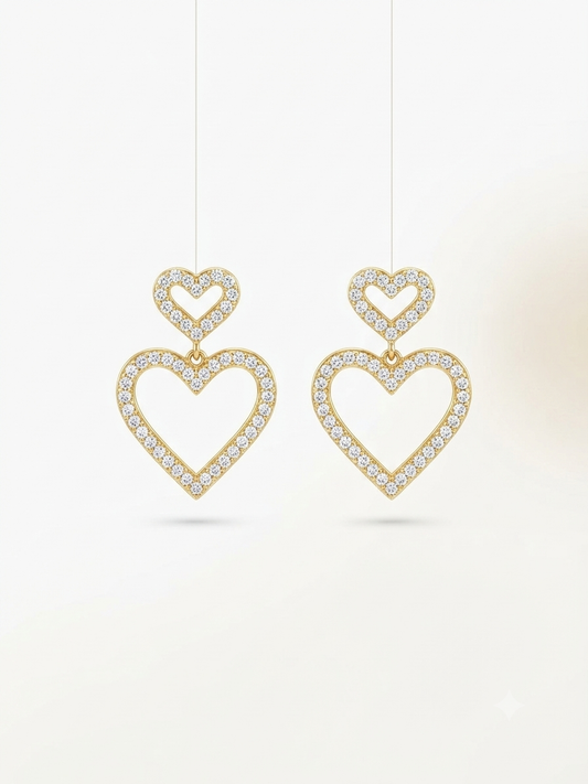 Hearts Earring