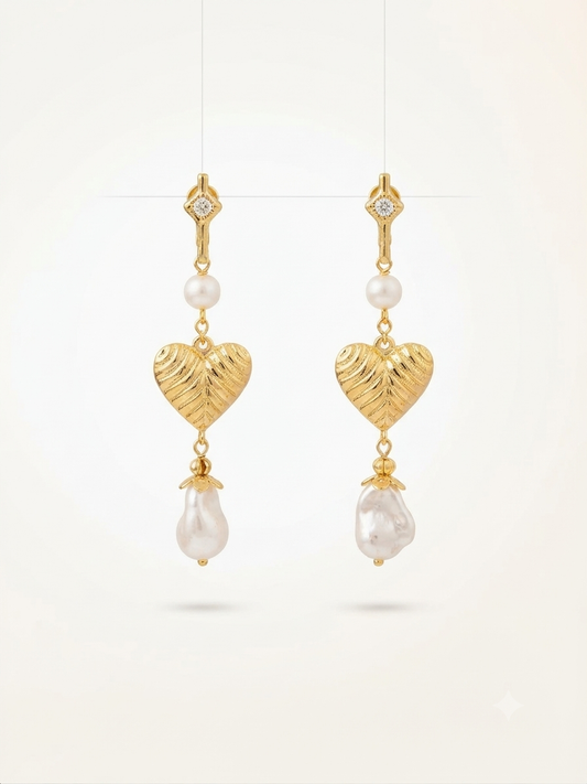Arete Heart Pearl