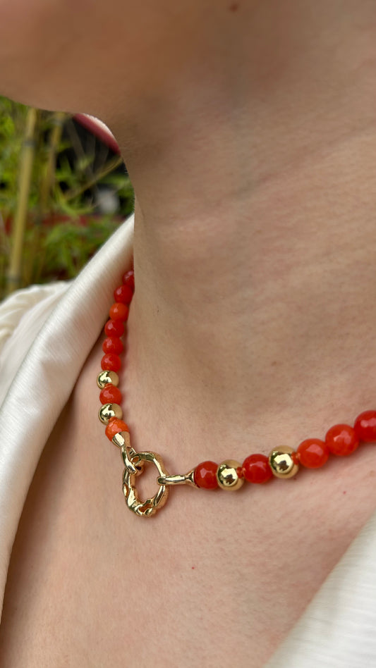Juego Collar & Aretes Dorothea Coco