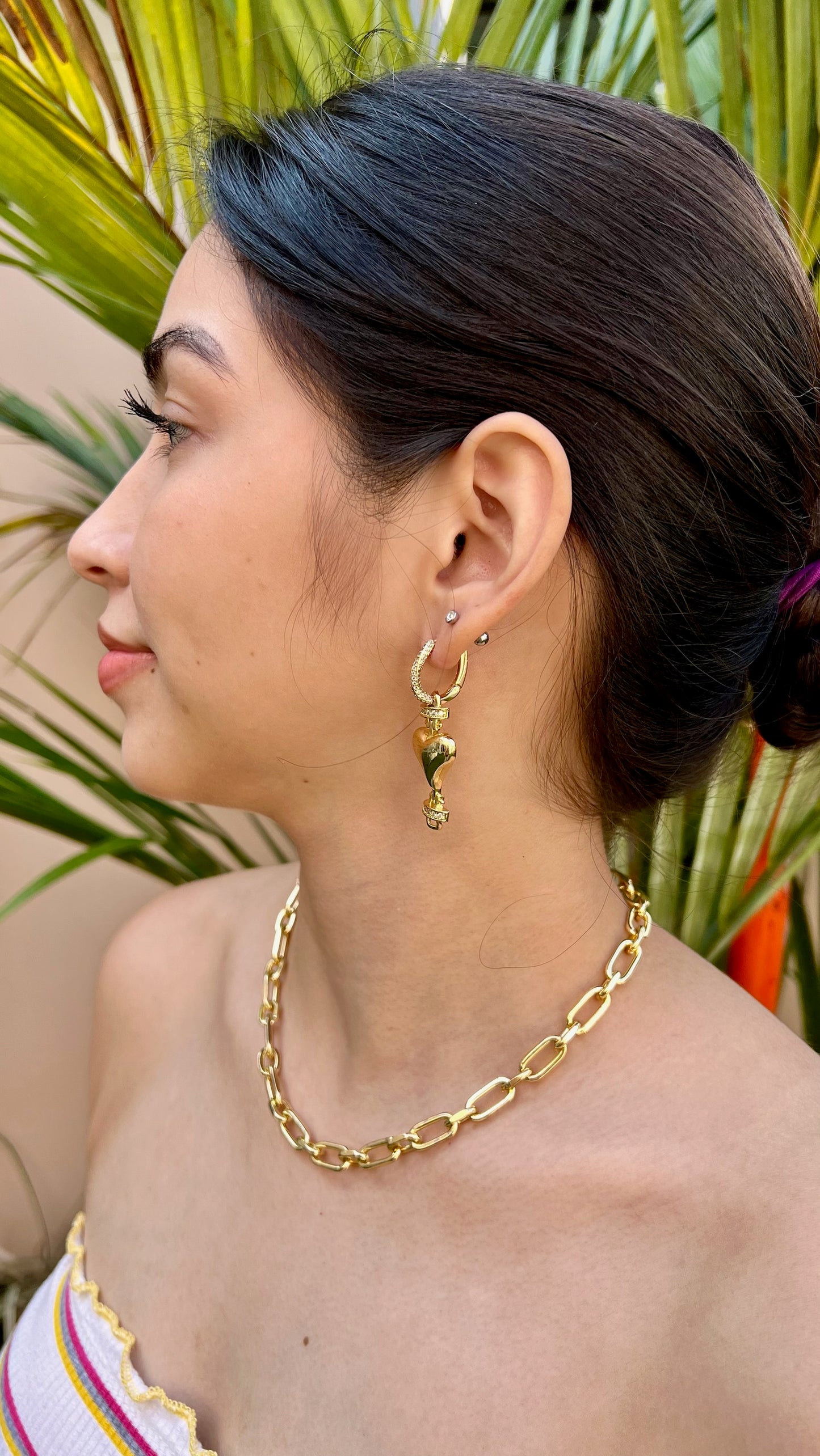 Aretes Halo (doble uso)