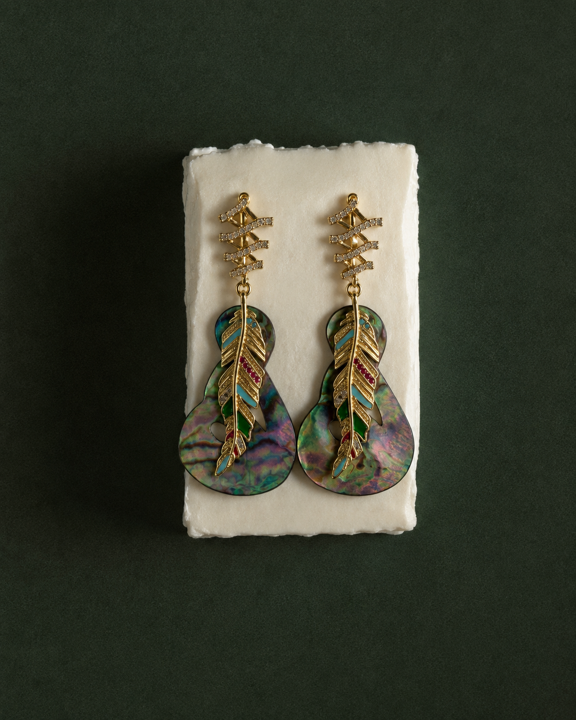 Aretes Nacar