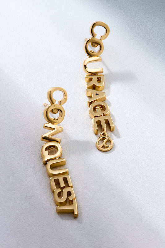 Aretes de Coraje y Conquista