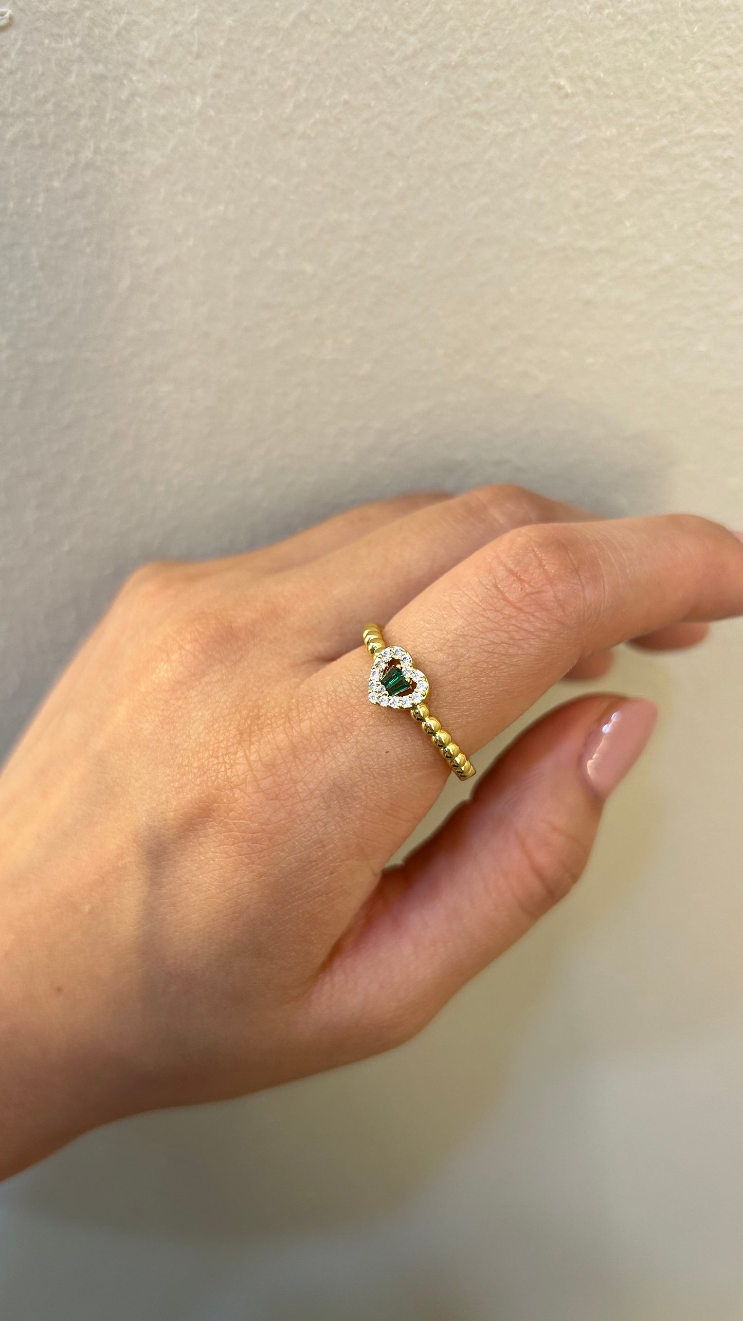 Anillo Minimalist Heart