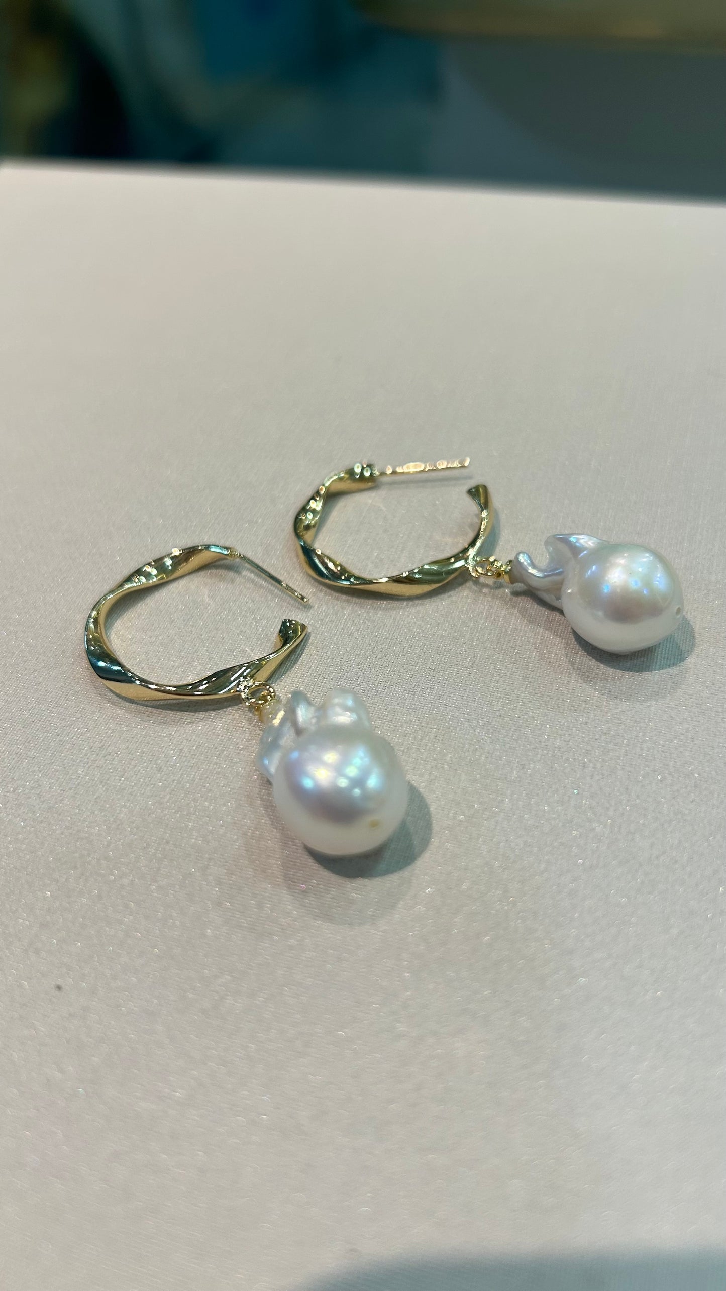 Aretes Argolla & Perla