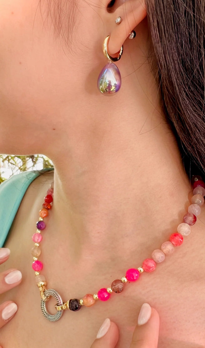 Aretes Dorothea Purple