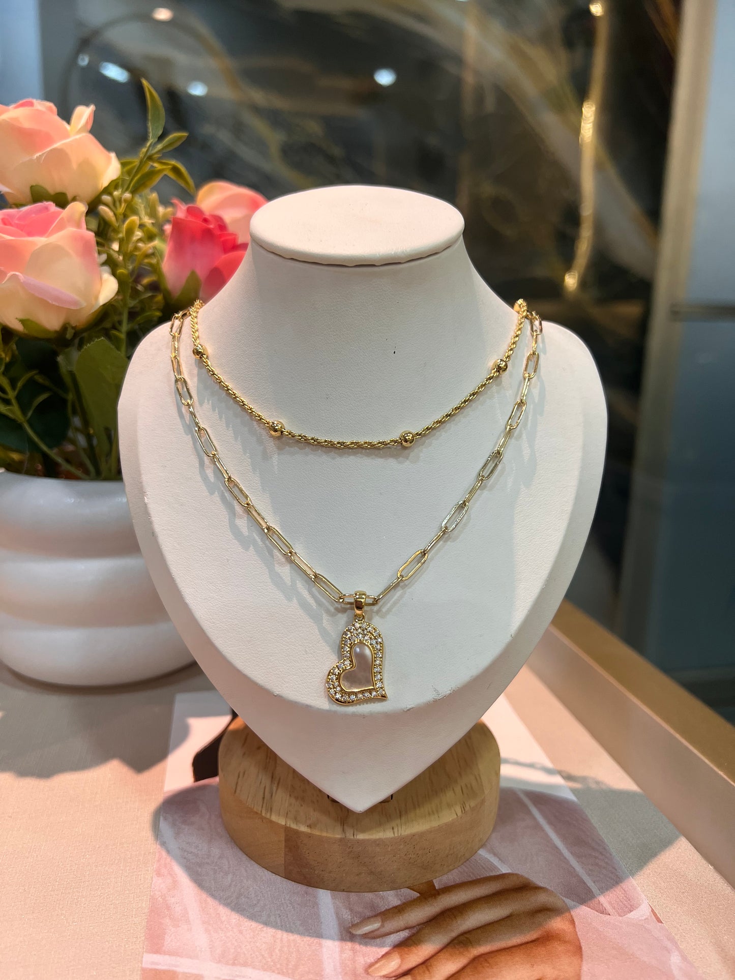 Cadena corazón