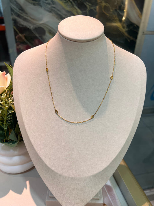 Cadena estilo Dior