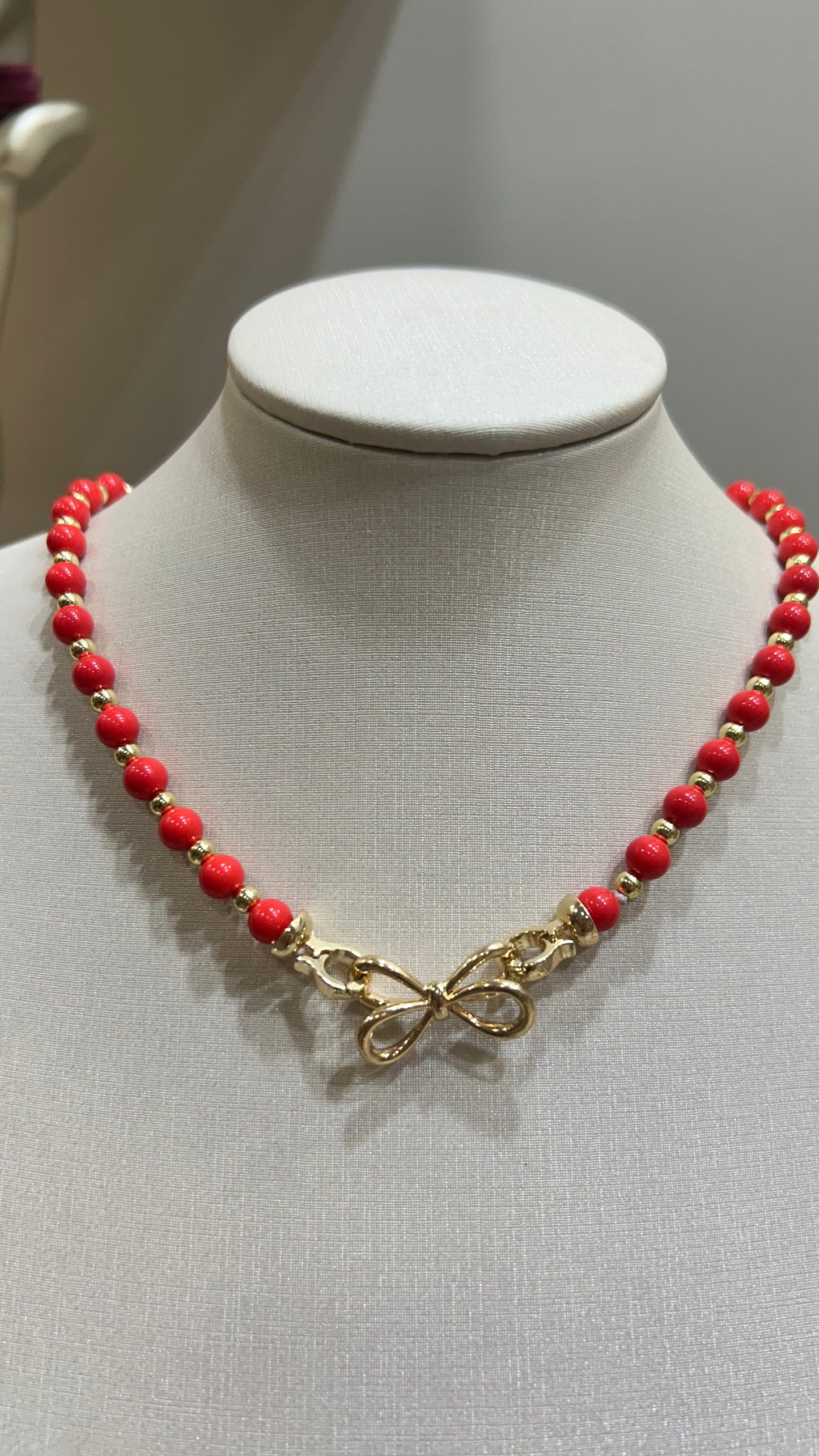Collar Coral Coquette