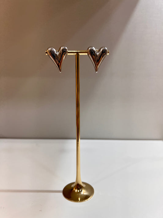 Heart Earring Silver