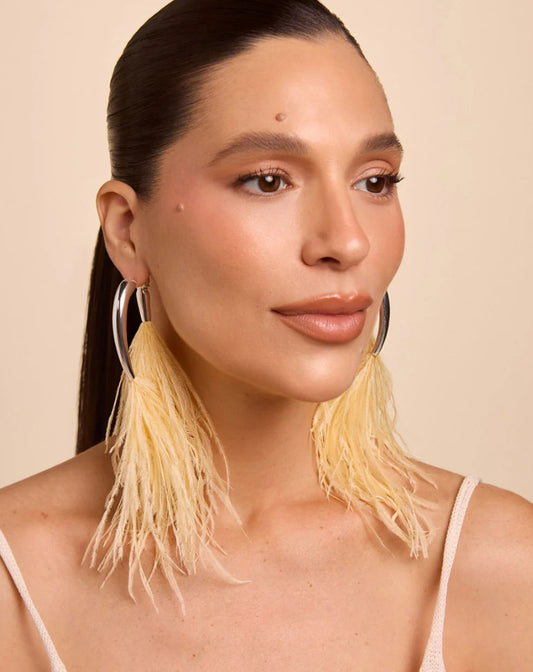 Levium Earring Feather