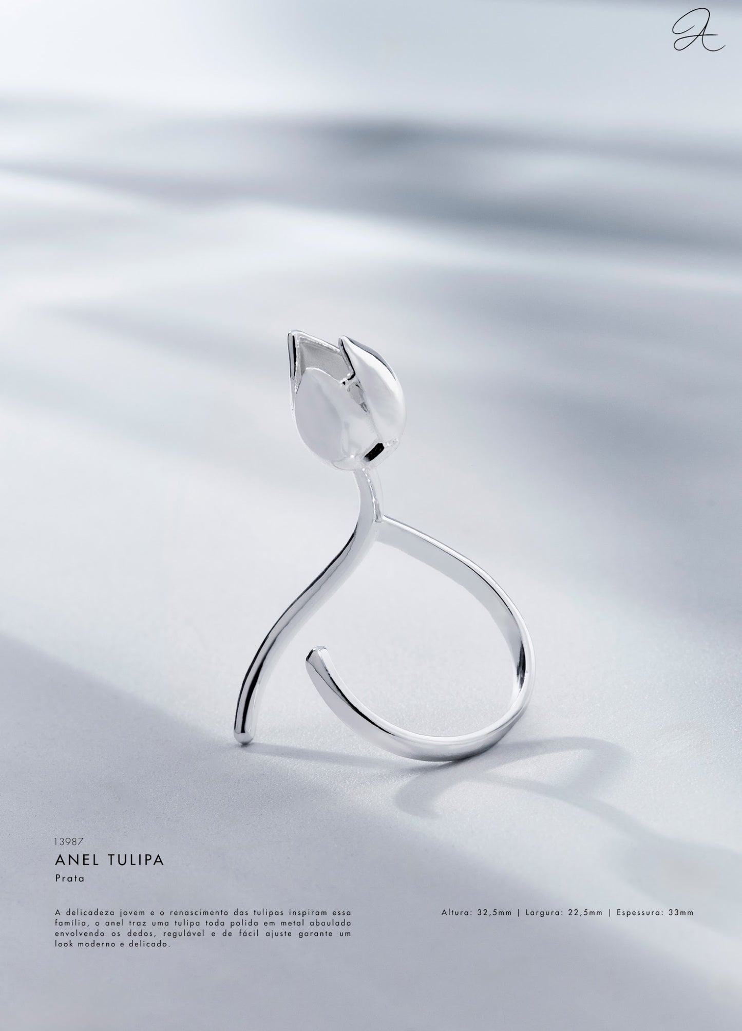 Anillo Tulipa