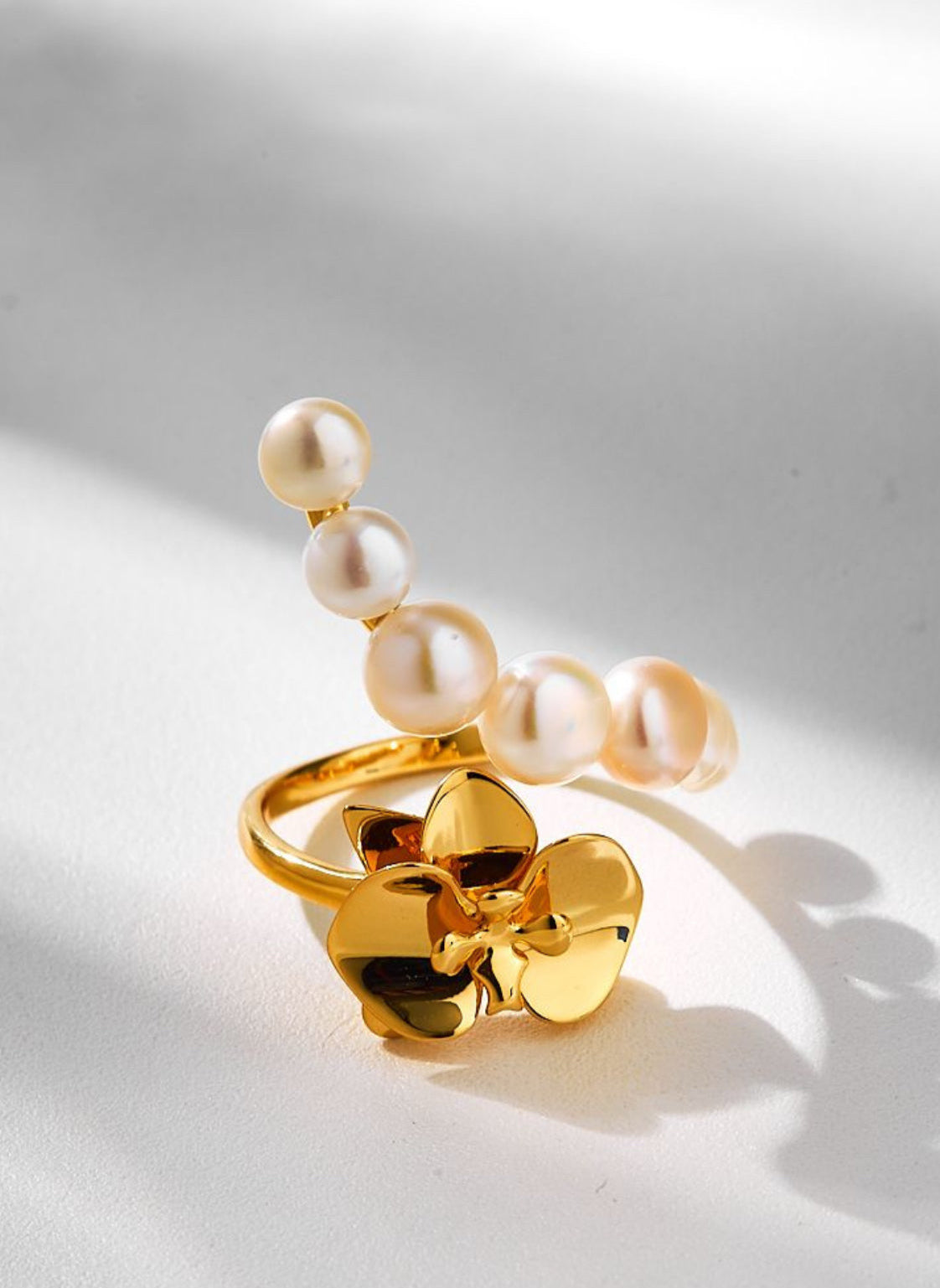Orquídea Mabe Ring