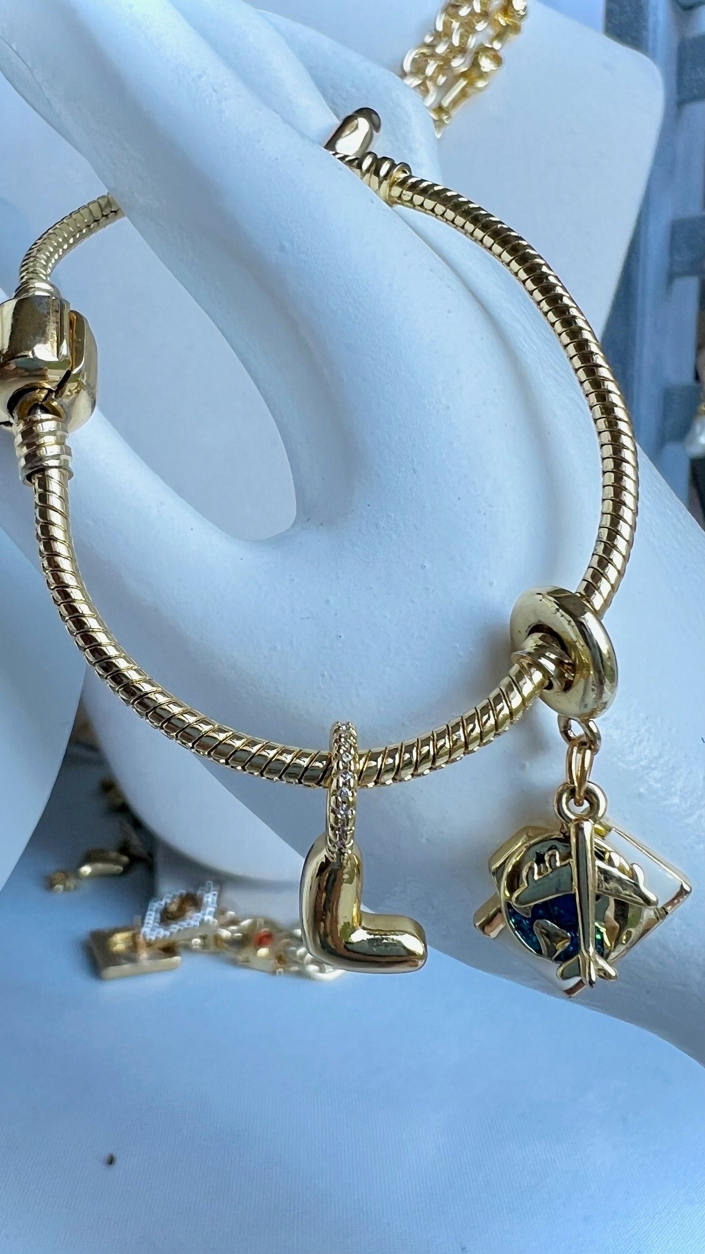 Juego Cadena, Aretes & Pulsera Pandora