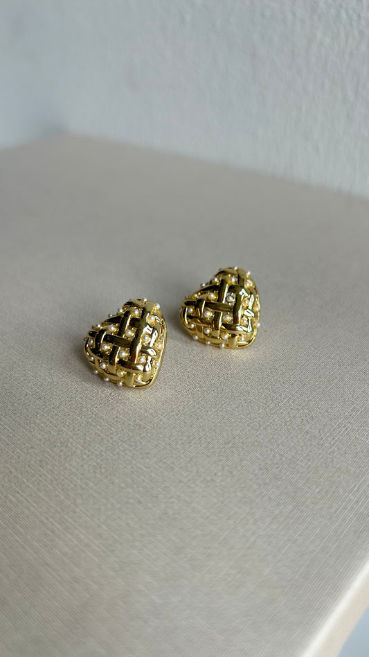 Aretes Shine Siah