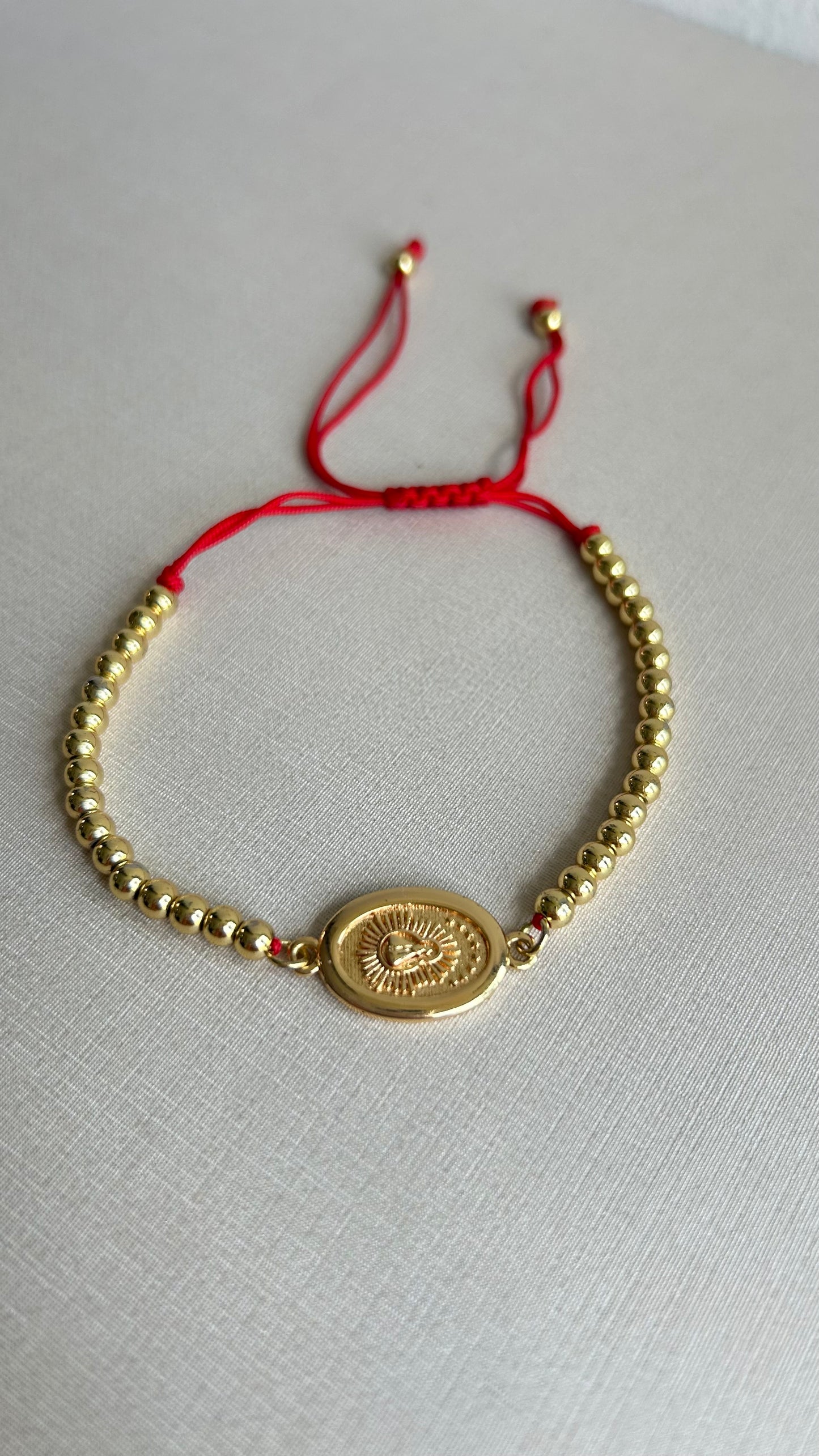 Pulsera de la Virgen Ajustable