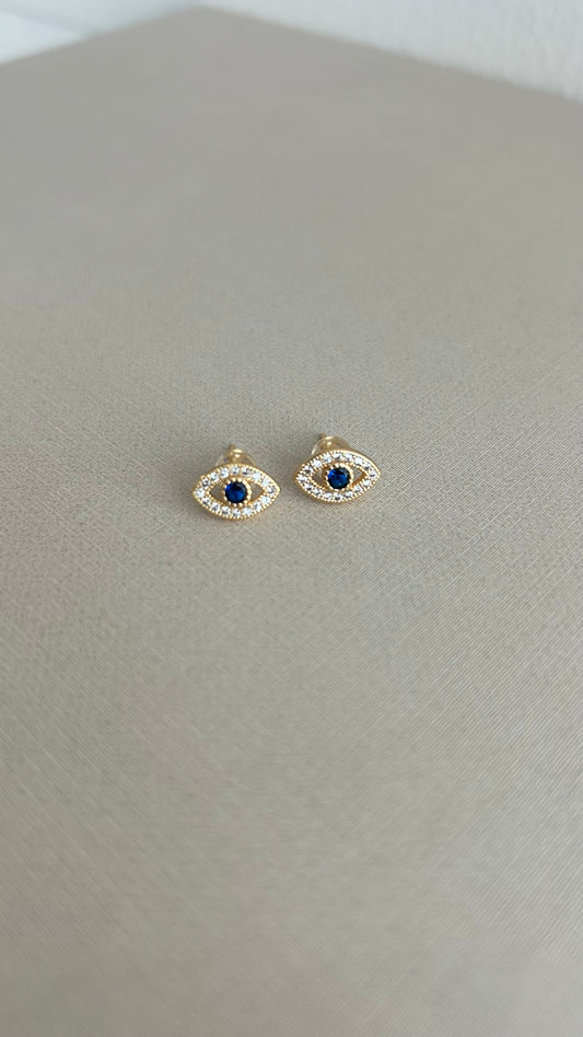 Aretes Ojo Turco Blue