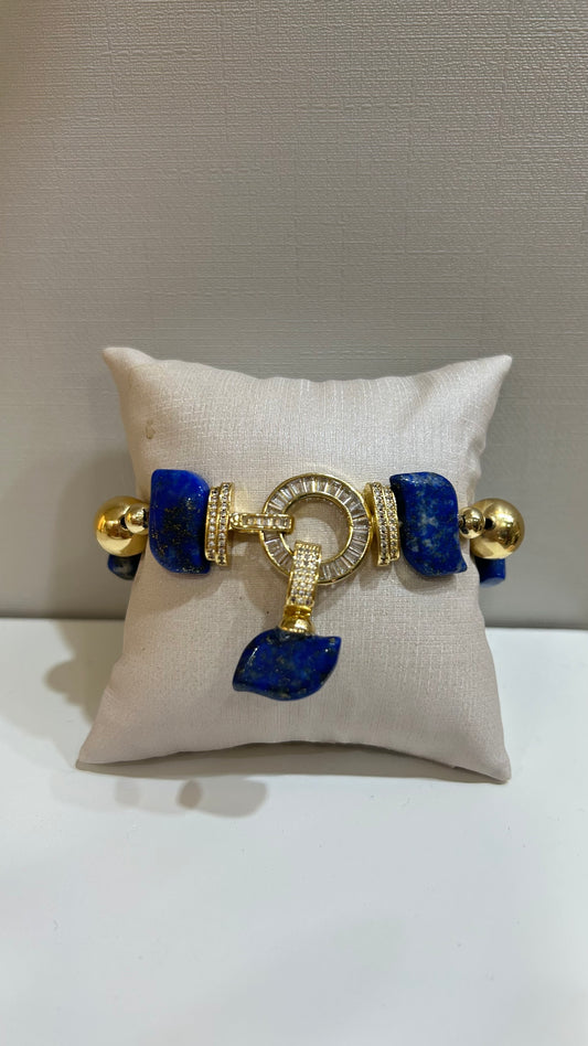 Pulsera Blue & Gold