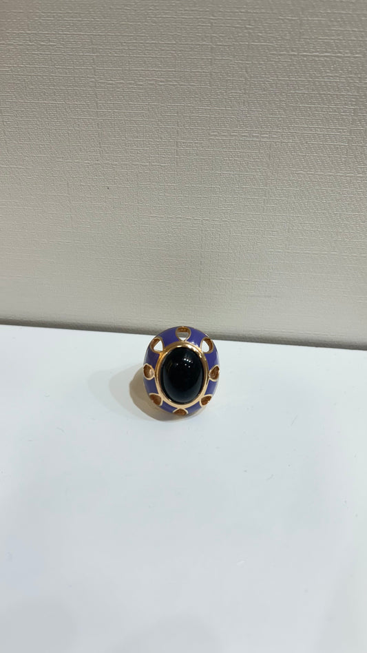Anillo Purple Circle