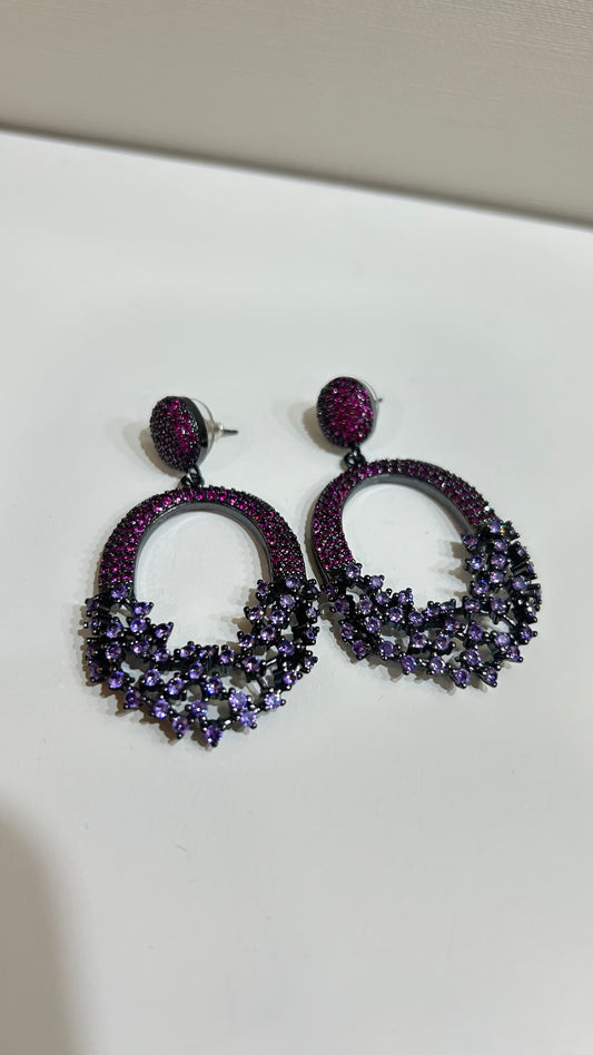 Aretes Purple