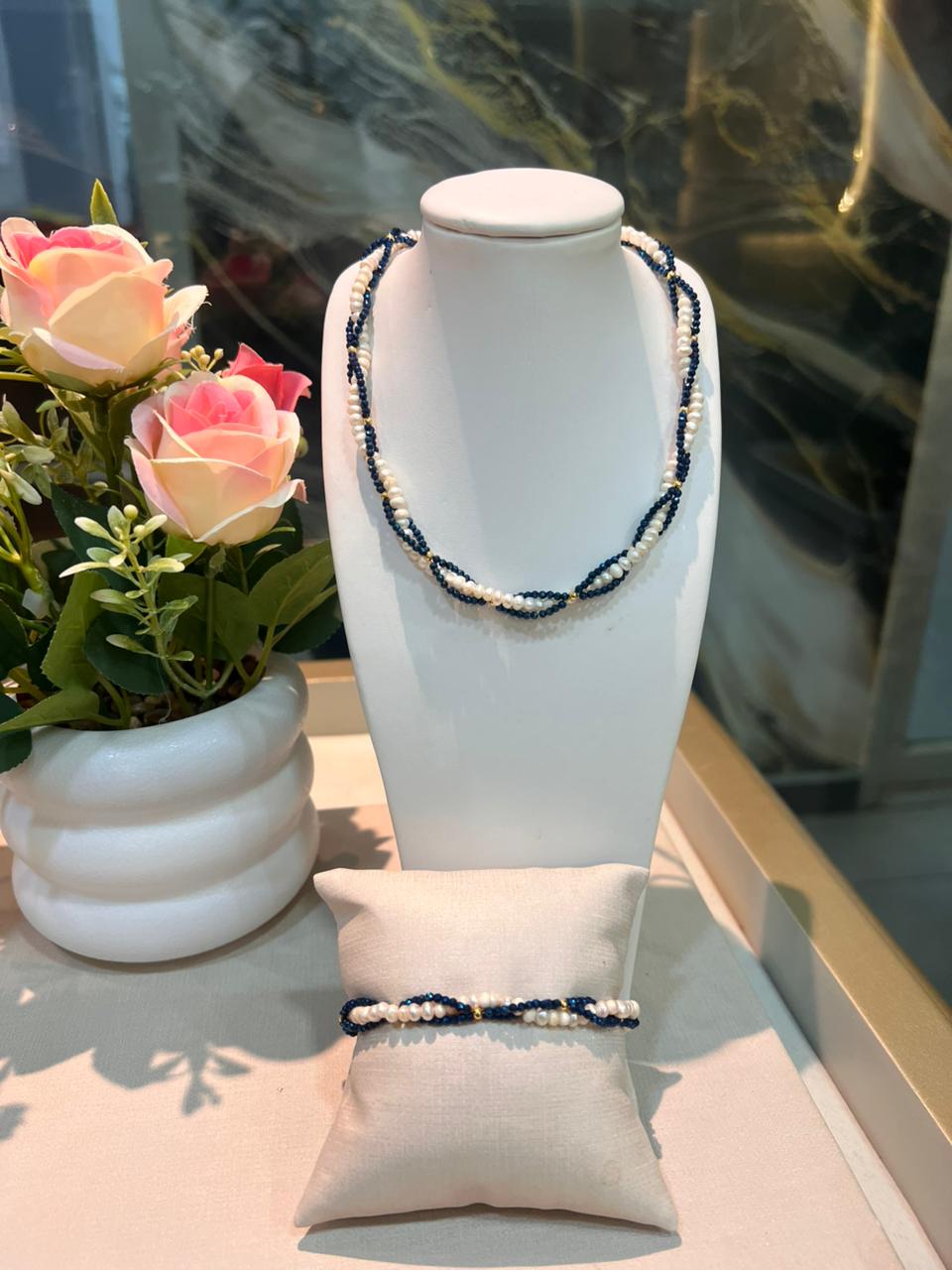 Juego de Choker y pulsera