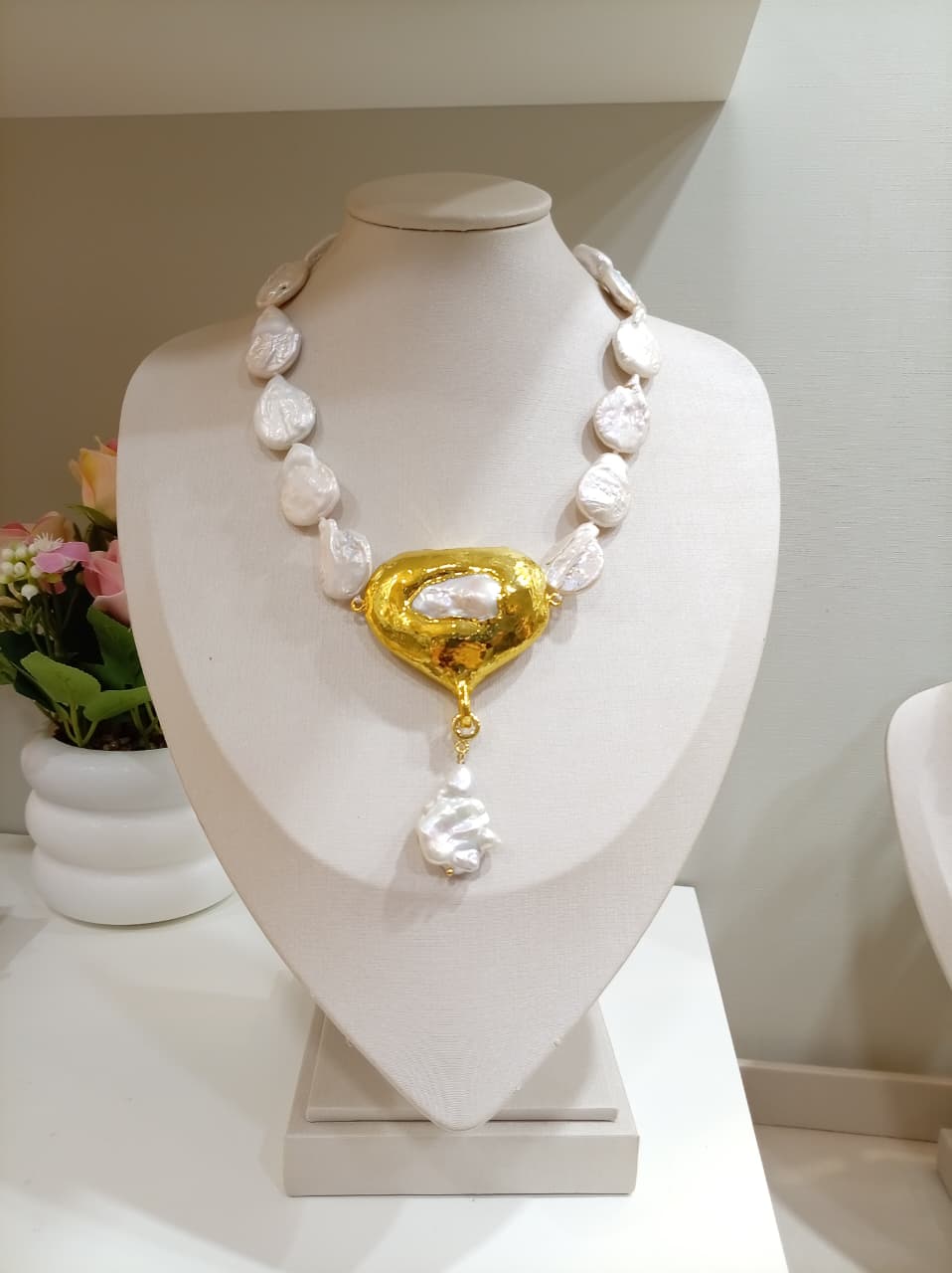 Collar Mier de Perla Barroca